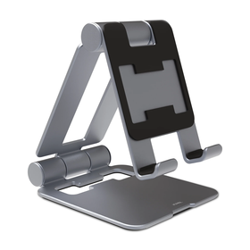 JCPal DuoStand Folding Aluminiowa Podstawka do iPad / iPhone (Space Gray)
