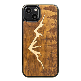 (EOL) Bewood Drewniane Etui do iPhone 13 (Góry Imbuia)