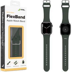 (EOL) JCPal FlexBand Pasek Silikonowy do Apple Watch (41 mm) / Apple Watch (40 mm) / Apple Watch (38 mm) (Cyprus Green)