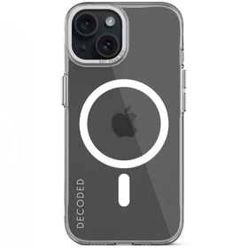 Decoded Clear Etui do iPhone 15 / iPhone 14 / iPhone 13 (Kompatybilne z MagSafe) (Transparant)