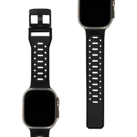 Urban Armor Gear UAG Civilian Pasek do Apple Watch Ultra 2 / Ultra 1 / SE / 9 / 8 / 7 / 6 / 5 / 4 (49 / 45 / 44 / 42 mm) (Graphite/Black)