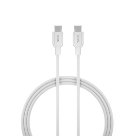 JCPal FlexLink Przewód USB-C ze Złączem USB-C 1 m (White)