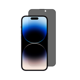 BlueO Privacy HD Anti-Peep Szkło Prywatyzujące na Ekran do iPhone 15 / iPhone 14 Pro (Black)