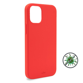 [End of Life] Puro Icon Anti-Microbial Cover Etui Obudowa do iPhone 12 Pro / iPhone 12 (Red)