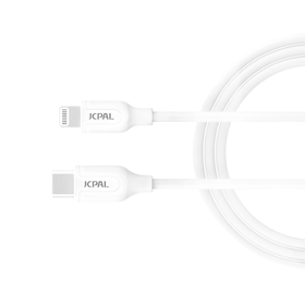 JCPal LiNX Przewód USB-C ze Złączem Lightning (1 m) (White)