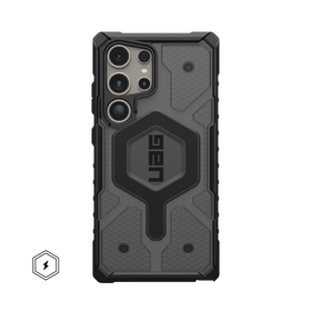 Urban Armor Gear UAG Pathfinder Clear Pro Etui do Samsung Galaxy S24 Ultra (Kompatybilne z MagSafe) (Ash)