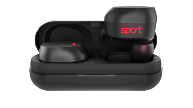 (EOL) Elari NanoPods Sport Wodoszczelne Douszne Słuchawki Bluetooth (Black)