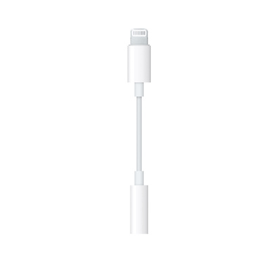 Apple Oryginalna Przejściówka ze Złącza Lightning na Gniazdo Słuchawkowe 3,5 mm