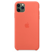 [End of Life] Apple Silicone Case Oryginalne Silikonowe Etui do iPhone 11 Pro Max (Mandarynkowy) (1)