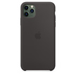 [End of Life] Apple Silicone Case Oryginalne Silikonowe Etui do iPhone 11 Pro Max (Czarny) (1)