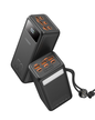 Veger Tank Lite Power Bank 50 000 mAh 3x USB-A, Lightning, USB-C, Micro-USB 22,5 W (Black) (1)