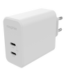 Mophie GaN Speedport 67 Ładowarka Sieciowa 2x USB-C 67 W (White) (1)