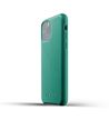 (EOL) Mujjo Full Leather Case Etui Skórzane do iPhone 11 Pro (Alpine Green) (3)