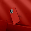 (EOL) Crong Color Cover Etui Silikonowe do iPhone 13 Pro (Czerwony) (2)