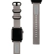 [End of Life] Urban Armor Gear Nato Strap Materiałowy Pasek do Apple Watch (41 mm | 40 mm | 38 mm) (Grey) (2)