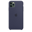 [End of Life] Apple Silicone Case Oryginalne Silikonowe Etui do iPhone 11 Pro Max (Nocny Błękit) (1)