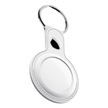 KeyBudz Keyring Etui do Apple AirTag (White) (1)