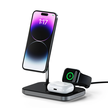 Satechi 3-in-1 Magnetic Wireless Charging Stand Ładowarka Bezprzewodowa do iPhone / Apple Watch / AirPods (Kompatybilne z MagSafe) (Space Gray) (1)