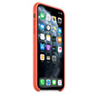 [End of Life] Apple Silicone Case Oryginalne Silikonowe Etui do iPhone 11 Pro Max (Mandarynkowy) (3)
