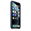 [End of Life] Apple Silicone Case Oryginalne Silikonowe Etui do iPhone 11 Pro Max (Nocny Błękit) (3)