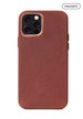 (EOL) Decoded Back Cover Etui Skórzane z MagSafe do iPhone 12 Pro / iPhone 12 (Brown) (1)