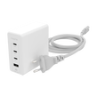Mophie GaN Speedport 120 Ładowarka Sieciowa 3x USB-C, USB-A 120 W (White) (1)