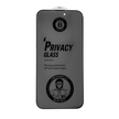 BlueO Mr. Monkey Strong Privacy HD Anti-Peep Szkło Hartowane Prywatyzujące na Ekran do iPhone 15 / iPhone 14 Pro (Black) (2)