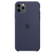 [End of Life] Apple Silicone Case Oryginalne Silikonowe Etui do iPhone 11 Pro Max (Nocny Błękit) (4)