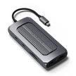 Satechi MX Multiport Hub Adapter z Portem USB-C, 2x USB-C, 2x USB-A, 2x 4K HDMI, Czytnik Kart Micro/SD, Ethernet do Urządzeń Mobilnych (Space Gray) (3)