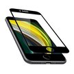 JCPal Preserver Szkło Hartowane na Cały Ekran do iPhone SE 2022 / iPhone SE 2020 / iPhone 8 (Black/Clear) (4)