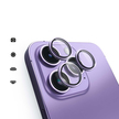 X.One Camera Armor Pro Lens Szkło Szafirowe 9H+ na Tylny Obiektyw Aparatu do iPhone 15 Pro Max / iPhone 15 Pro (Silver) (3)