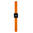 [End of Life] JCPal FlexForm Pasek do Apple Watch Ultra 2 / Ultra 1 / SE / 9 / 8 / 7 / 6 / 5 / 4 (49 / 45 / 44 / 42 mm) (Black/Orange) (4)