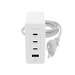 Mophie GaN Speedport 120 Ładowarka Sieciowa 3x USB-C, USB-A 120 W (White) (3)