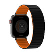 [End of Life] JCPal FlexForm Pasek do Apple Watch SE / 9 / 8 / 7 / 6 / 5 / 4 (41 / 40 / 38 mm) (Black/Orange) (2)