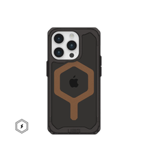 Urban Armor Gear UAG Plyo Etui do iPhone 15 Pro (Kompatybilne z MagSafe) (Black/Bronze)