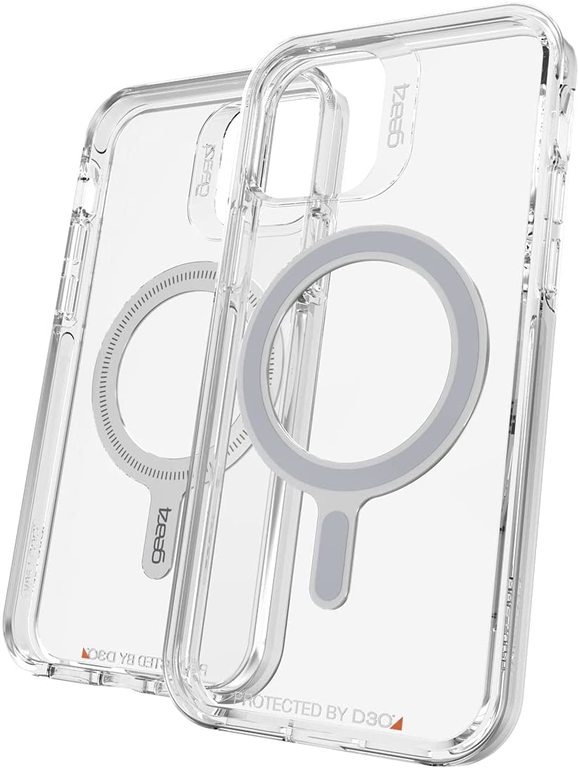 Gear4 Crystal Palace Snap Etui z MagSafe do iPhone 12 Pro Max (Clear)