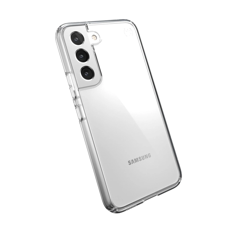 (EOL) Speck Presidio Perfect-Clear Etui Ochronna do Samsung Galaxy S22 5G z Powłoką Microban (Clear) (1)