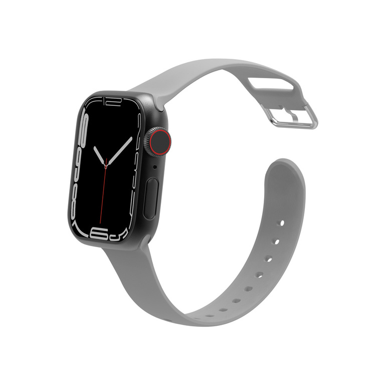 (EOL) JCPal FlexBand Pasek Silikonowy do Apple Watch (41 mm) / Apple Watch (40 mm) / Apple Watch (38 mm) (Gray) (1)