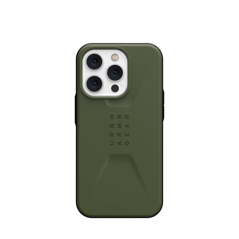 [End of Life] Urban Armor Gear UAG Civilian Etui do iPhone 14 Pro (Olive) (1)