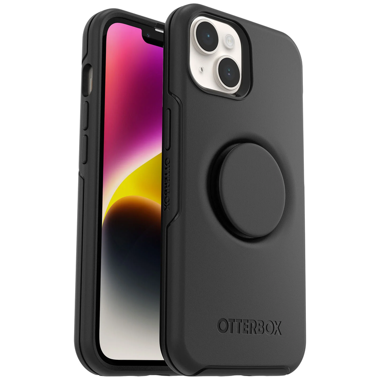 [End of Life] OtterBox Symmetry PopSockets Pancerne Etui do iPhone 14 / iPhone 13 (Black) (1)