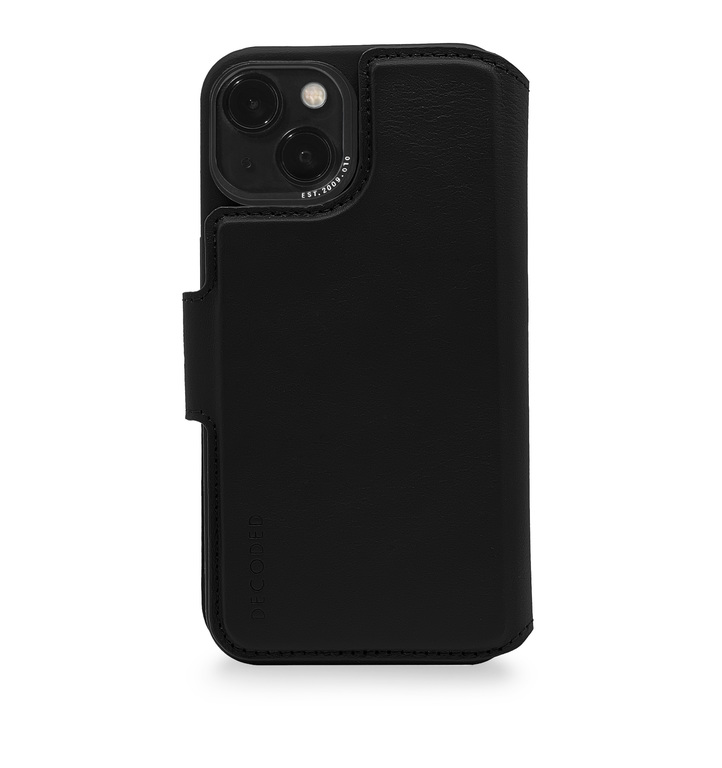 Decoded Detachable Wallet MagSafe Skórzane Etui do iPhone 14 Plus (Black)