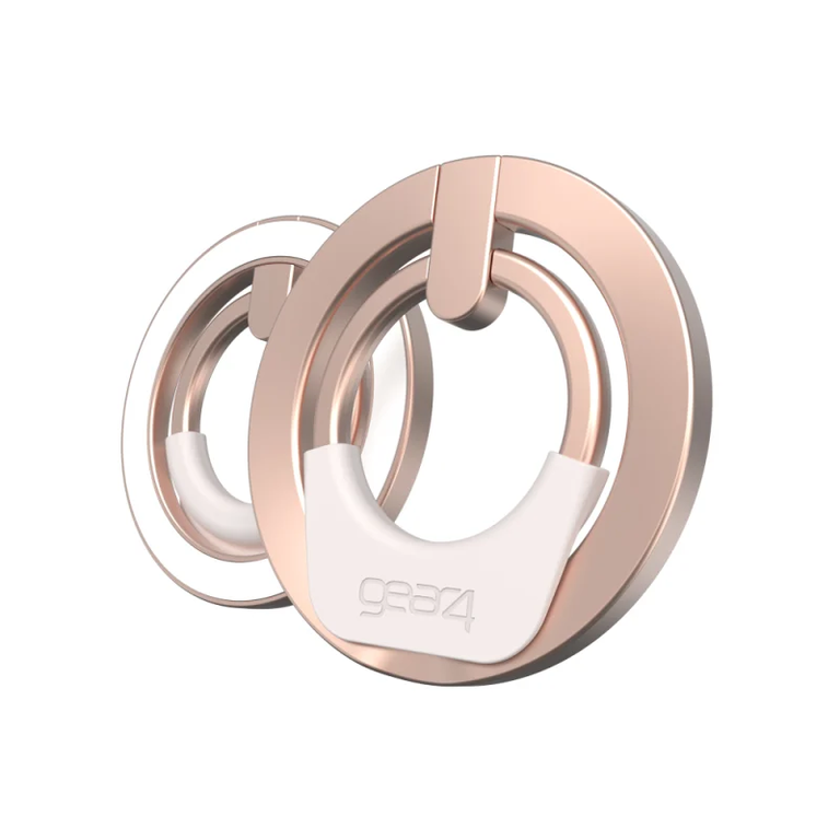 [End of Life] Gear4 Snap Ring 360 Uchwyt z MagSafe do iPhone (Rose Gold) (1)
