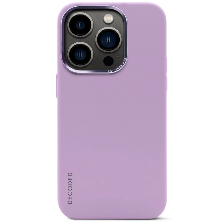 [End of Life] Decoded AntiMicrobial Silicone Etui z MagSafe do iPhone 14 Pro Max (Lavender) (1)