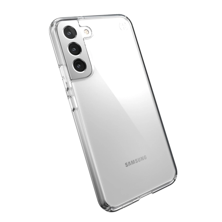 (EOL) Speck Presidio Perfect-Clear Etui Ochronna do Samsung Galaxy S22+ Plus 5G z Powłoką Microban (Clear) (1)