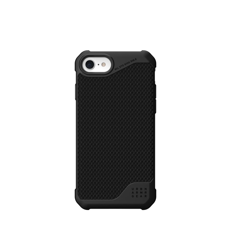 Urban Armor Gear UAG Metropolis LT Etui do iPhone SE 2022 / SE 2020 / iPhone 8 (Kevlar Black) (1)