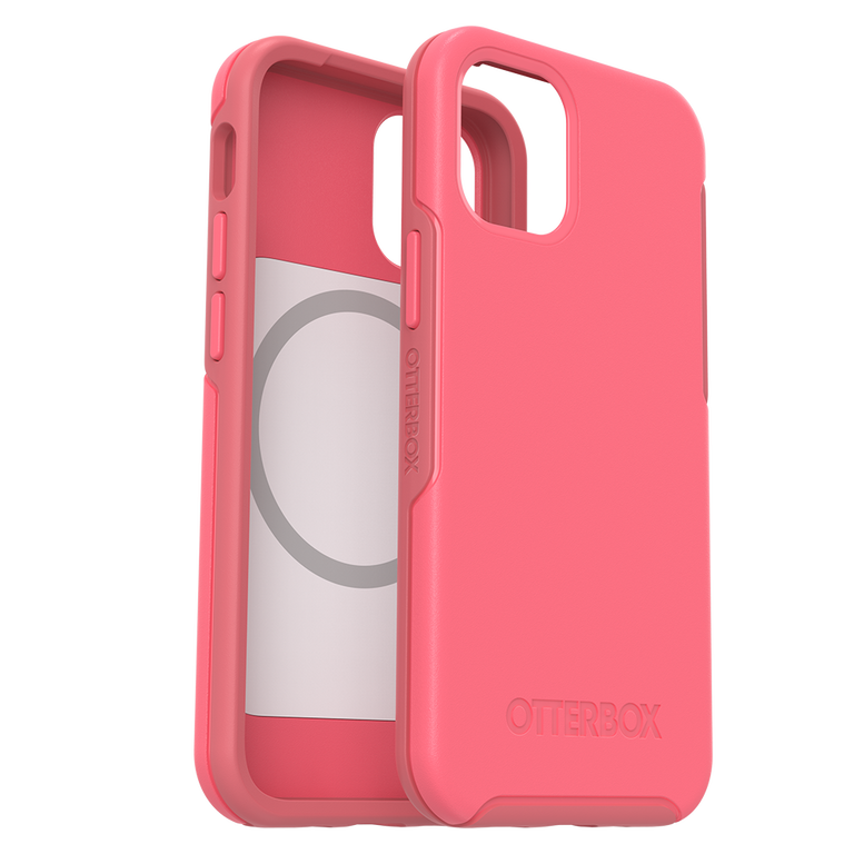 [End of Life] OtterBox Symmetry+ Etui Ochronne z MagSafe do iPhone 12 Mini (Tea Petal Pink) (1)