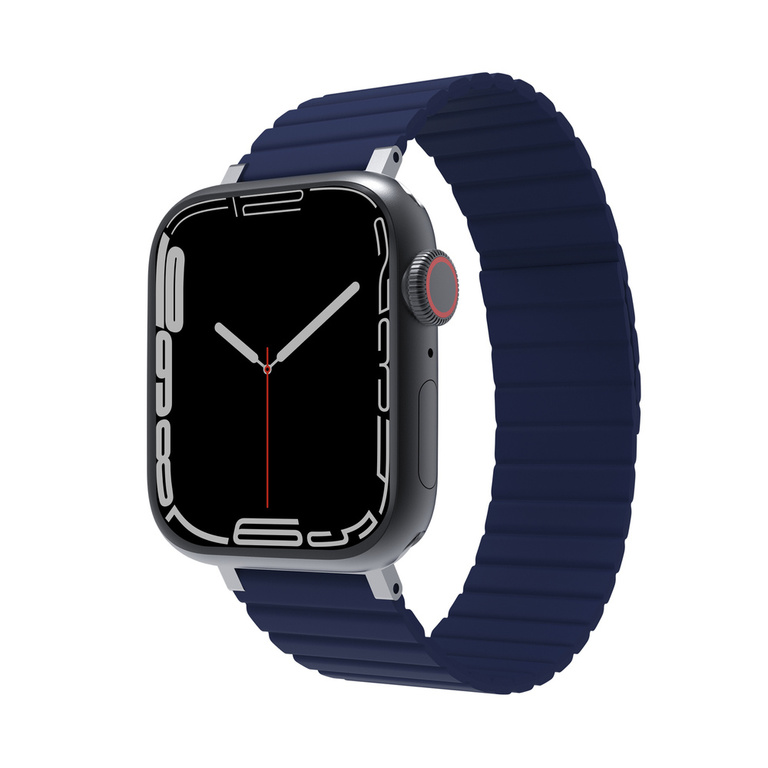 [End of Life] JCPal FlexForm Pasek do Apple Watch Ultra 2 / Ultra 1 / SE / 9 / 8 / 7 / 6 / 5 / 4 (49 / 45 / 44 / 42 mm) (Navy Blue) (1)