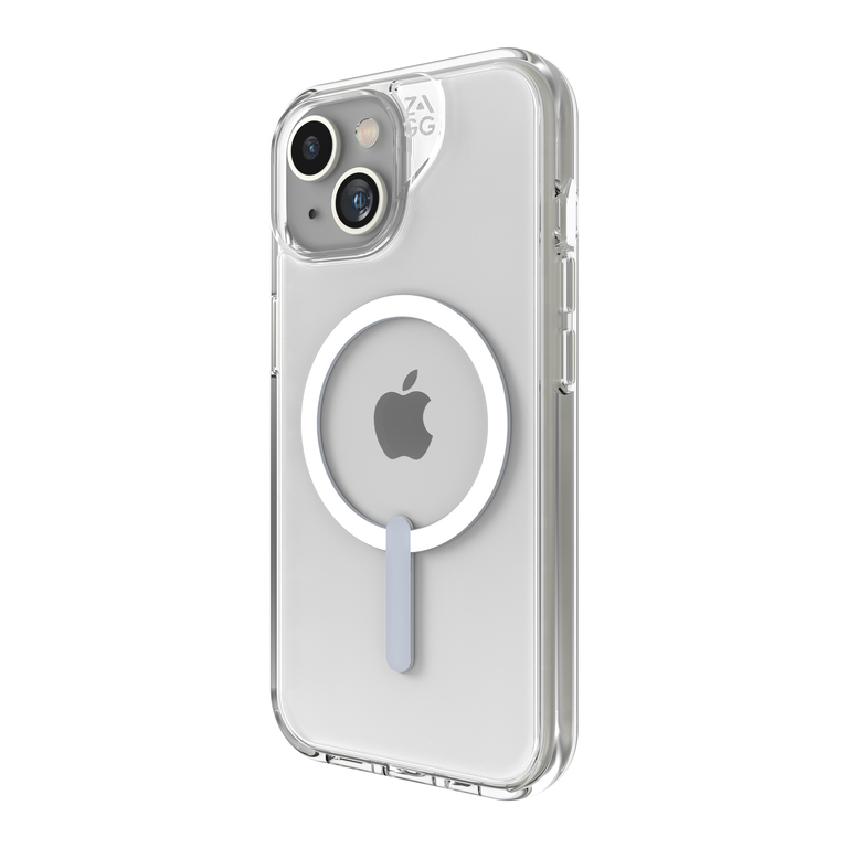 ZAGG Crystal Palace Snap Etui z MagSafe do iPhone 15 / iPhone 14 / iPhone 13 (Clear)