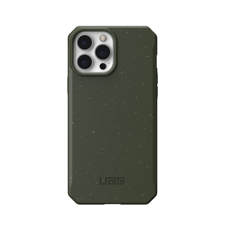 Urban Armor Gear Outback Bio Etui Pancerne do iPhone 13 Pro Max (Olive) (1)