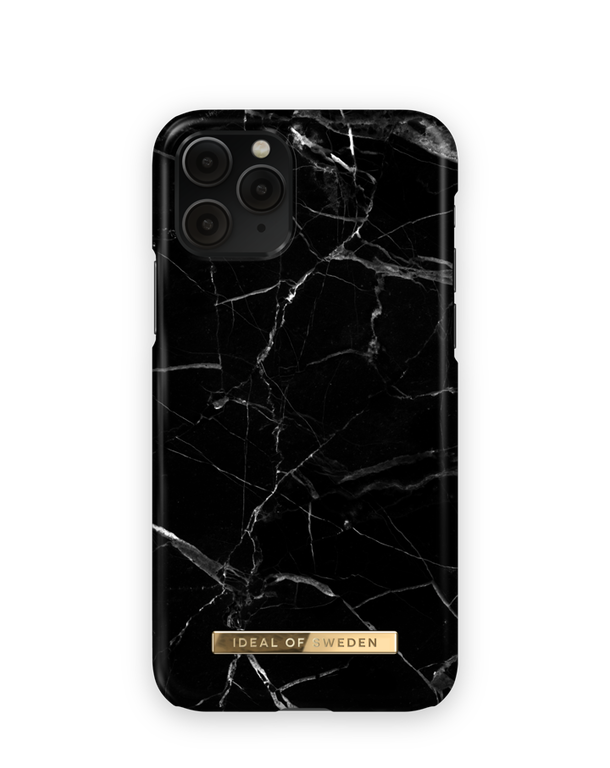 [End of Life] iDeal of Sweden Printed Case Etui Obudowa do iPhone 11 Pro / iPhone Xs / iPhone X (Black Marble) (1)